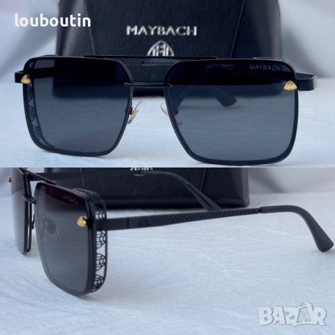 Maybach 2024 мъжки слънчеви очила маска 3 цвята, снимка 1 - Слънчеви и диоптрични очила - 44572967