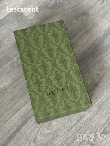 Автентична Gucci Зелена Кутия за Обувки – 35.5 x 20.3 см (14x8 инча), снимка 4 - Други - 51074347