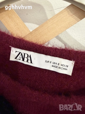 блуза на Zara размер с, снимка 3 - Блузи с дълъг ръкав и пуловери - 56390232