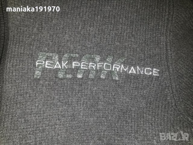 Peak Performance (М) детска вълнена горница (яке) , снимка 3 - Детски пуловери и жилетки - 31401812