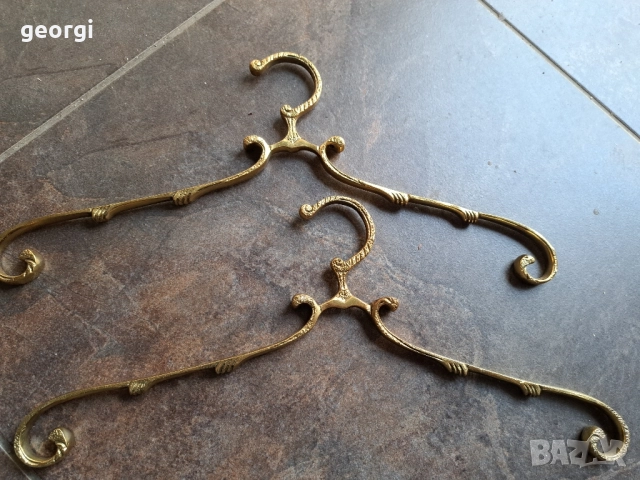 бронзови закачалки за дрехи 28/2