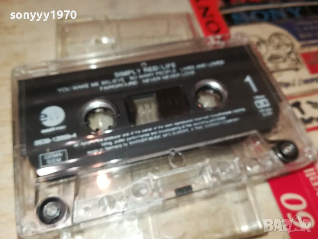SIMPLY RED-ORIGINAL TAPE 1708251734, снимка 12 - Аудио касети - 51394254