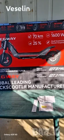 Segway ZT3 PRO електрическа тротинетка , снимка 9 - Скутери и тротинетки - 56123962
