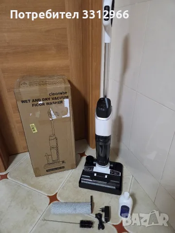 Чисто нова Вертикална прахосмукачка за мокро и сухо почистване Cleanwise (модел BVC-T8