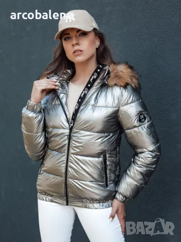 Дамско зимно яке с качулка MELANI, 2цвята , снимка 8 - Якета - 47390408