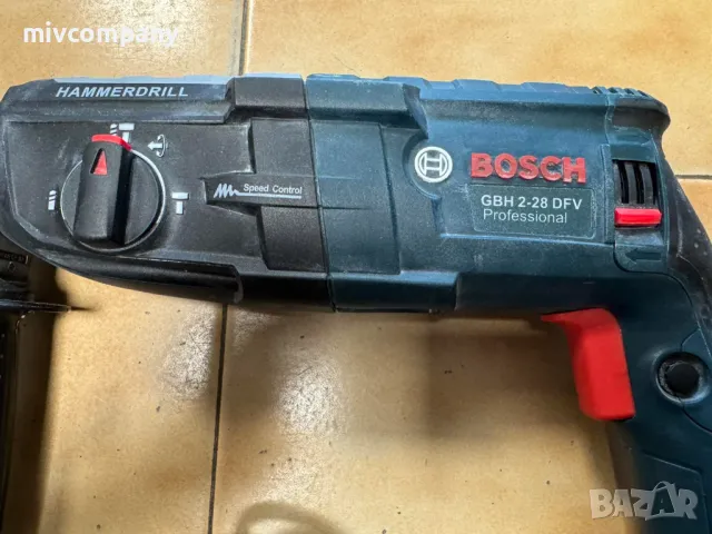 Перфоратор Bosch GBH 2-28 DFV , снимка 2 - Бормашини - 48406732