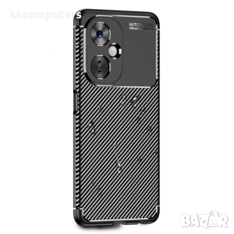 OnePlus Nord CE 3 Lite Удароустойчив Carbon Fiber Калъф и Протектор, снимка 2 - Резервни части за телефони - 53365594