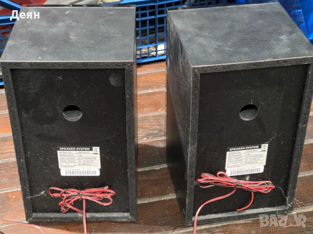 Дървени колони 60w,перфектни, снимка 5 - Тонколони - 56355750