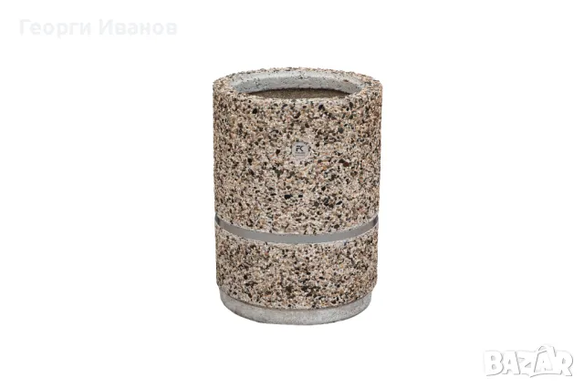 Мозаечен кош с огледална лента