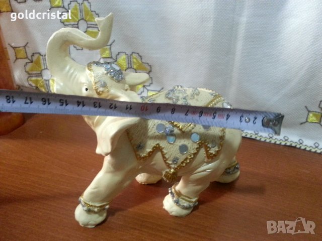 Декорация фигура слон за късмет , снимка 2 - Статуетки - 42868067