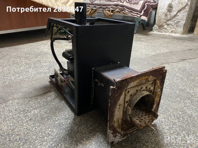Модулираща пелетна горелка + шнек + бункер, снимка 4 - Отоплителни печки - 30350751