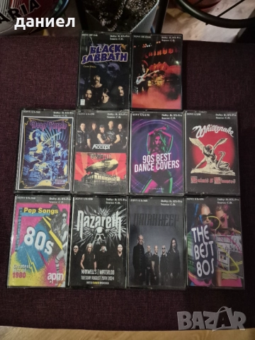 Аудио касети SONY - Deep Purple, Rainbow, Black Sabbath, Whitesnake, ACCEPT, Led Zeppelin,Uriah Heep