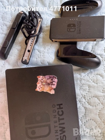 Nintendo Switch V2 с калъф, снимка 4 - Nintendo конзоли - 54031222
