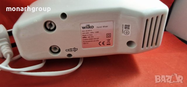 Ръчен миксер wilko s80 3eg, снимка 5 - Миксери - 39911717