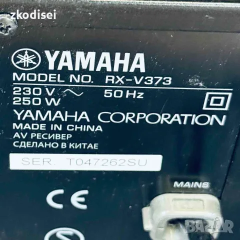 Усилвател YAMAHA RX-V373, снимка 4 - Ресийвъри, усилватели, смесителни пултове - 56408230