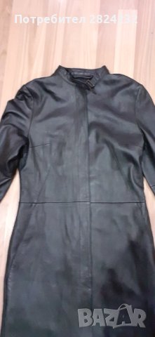 Естествена кожа манто на MANGO , снимка 6 - Палта, манта - 39950013