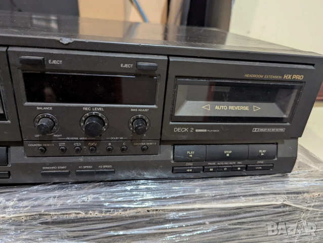 Technics RS-TR333 Double Cassette Deck за ремъци, снимка 3 - Декове - 28256435
