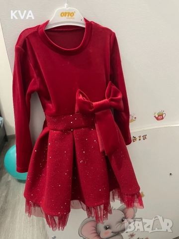 Детска официална рокля , снимка 3 - Бебешки рокли - 52643307