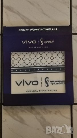 Рекламен копринен шал VIVO от световното в Катар 2022 г. , снимка 4 - Фен артикули - 39447800
