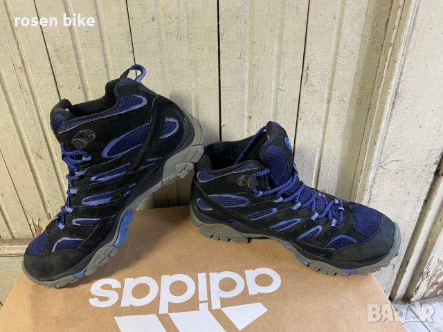 ''Merrell Moab 2 Mid Gore-Tex''оригинални туристически боти 37 номер, снимка 2 - Дамски боти - 38629598