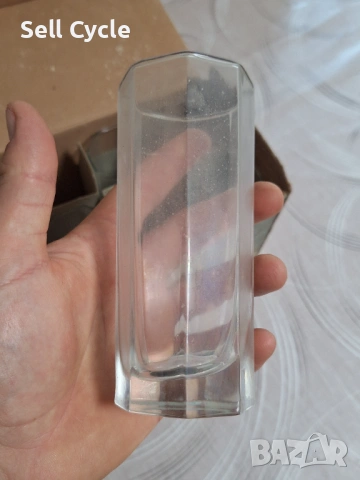 ✅КОМПЛЕКТ СТЪКЛЕНИ ЧАШИ❗, снимка 2 - Чаши - 53042521