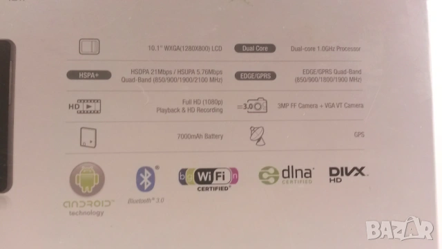 Таблет Samsung Galaxy Tab 2 10.1 GT-P5100, който не се включва, снимка 4 - Таблети - 54193837