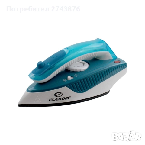 ТУРИСТИЧЕСКА ЮТИЯ ЕК-388 T, С отделящ се контейнер, Сгъваема дръжка, 1000 W , снимка 4 - Ютии - 51013091