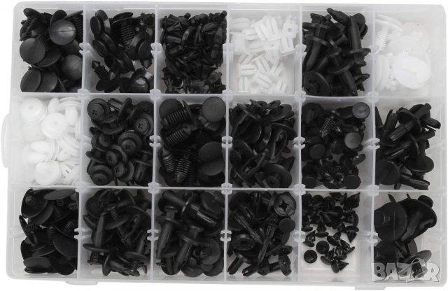 Комплект щипки за кори тапицерия за автомобил 415 броя, снимка 5 - Аксесоари и консумативи - 29081373