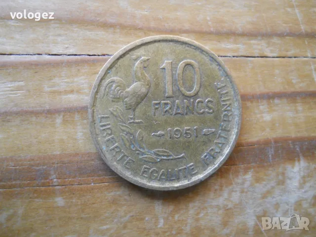 монети - Франция, снимка 3 - Нумизматика и бонистика - 49420597