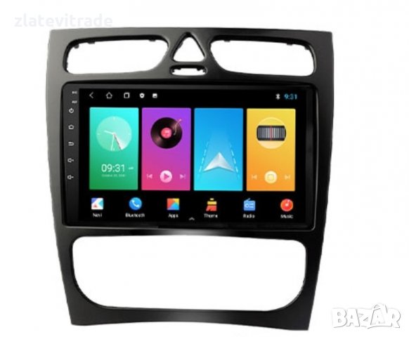 MERCEDES C GLK W203 W209 W210 W168 2001-2004 - 9" Андроид Навигация, 8849