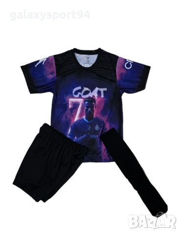 Екип Роналдо Виолетов Кристиано Роналдо Мадрид Екип с Чорапи 2026, снимка 2 - Футбол - 54347875