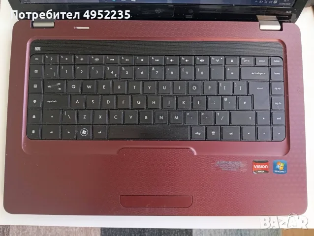 (-10%) HP G62/15,6''/AMD Athlon II P320/2,10GHz/4 RAM/150 HDD/лаптоп,ноутбук, снимка 7 - Лаптопи за работа - 56227239