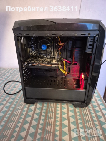 Геймърски компютър гаранция/i5 10400f 16GB,GTX 1060 6GB, 128GB SSD HDD 1TB, снимка 2 - Геймърски - 52638661
