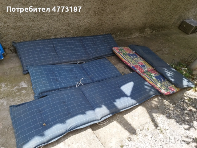 меки възглавници за пейка, снимка 2 - Други - 54054009