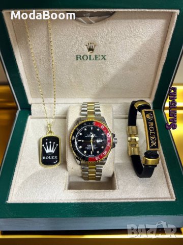 ⌚Rolex Подаръчни комплекти⌚, снимка 2 - Подаръци за мъже - 42929740