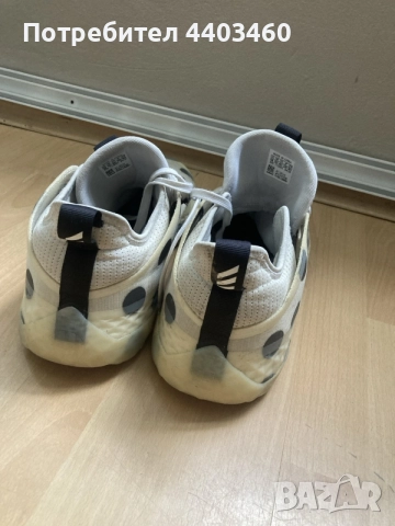 Баскетболни маратонки Adidas Harden Vol. 5 Futurenatural (№ 49 1/3), снимка 3 - Спортни обувки - 56268794