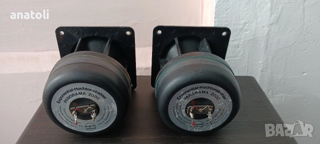 Високочестотни драйвери Isophon panorama 2000 , снимка 2 - Тонколони - 53217170