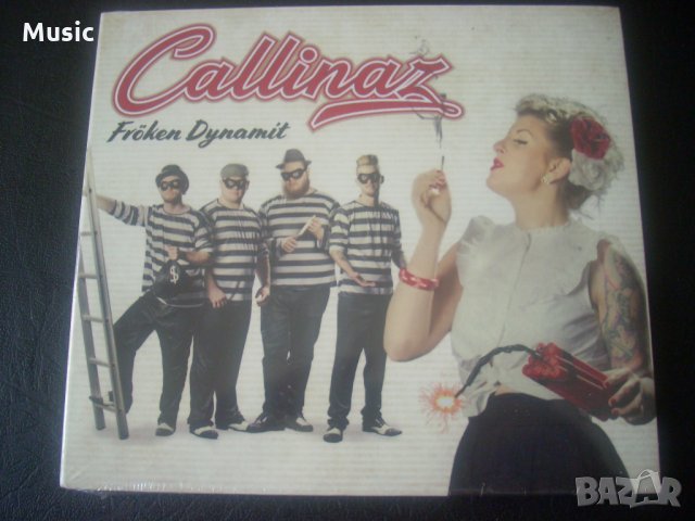 Callinaz ‎– Fröken Dynamit  - оригинален НОВ диск, снимка 1 - CD дискове - 33713471