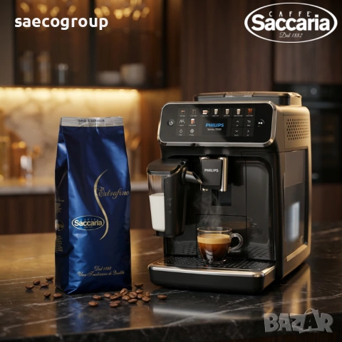 Премиум кафе на зърна Saccaria Extrafino