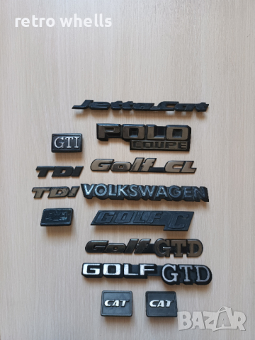 Volkswagen Golf, Различни Емблеми !!!