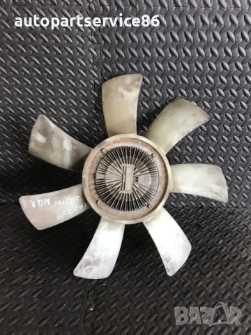 Вентилатор на радиатор с виско съединител за Isuzu NQR 5.2 TDI (2008) двигател 4HK1