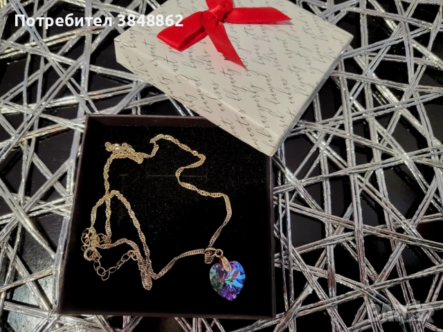 Дамско колие ., снимка 4 - Колиета, медальони, синджири - 52424666