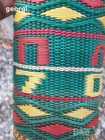 Плетено шише 3/2, снимка 6 - Антикварни и старинни предмети - 30148180