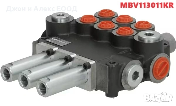 Хидравличен разпределител Kramp 1, 2 и 3 секции - Ръчно и с жила (80L/50L), снимка 2 - Селскостопанска техника - 54123314