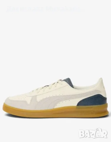 PUMA Indoor Special Frosted White/Navy Стилни спортни обувки PUMA Indoor Special Frosted с ретро 