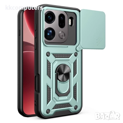 AMORUS Магнитен Калъф за Oppo Find X9 Pro 5G -Военен клас защита, Капак за камерата, Стойка, Вкл. Пр, снимка 5 - Калъфи, кейсове - 52692922