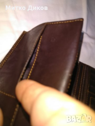 Портфейл Павид мода естествена кожа 135х95мм, снимка 12 - Портфейли, портмонета - 29429379