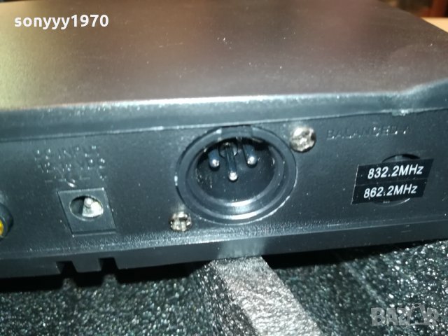 SHURE БЕЗЖИЧНИ МИКРОФОНИ С КУФАР 2501222019, снимка 12 - Микрофони - 35560898