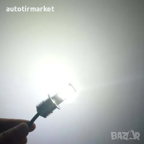 LED крушки за халоген H3 мини – NA017-H3, снимка 3 - Аксесоари и консумативи - 56053256