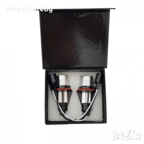 Диоди за ангелско око 5W Бели - E39,E53,E60,E61,E64 2бр/к-т, снимка 4 - Аксесоари и консумативи - 52005563